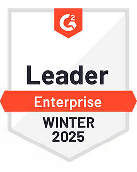 G2 Winter 2025 Enterprise Leader badge