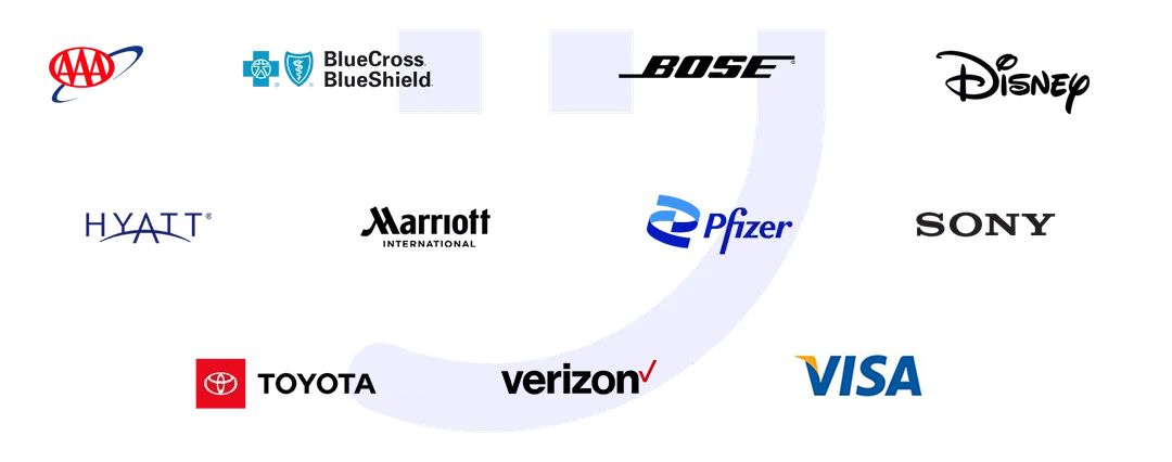 NiCE customer logos