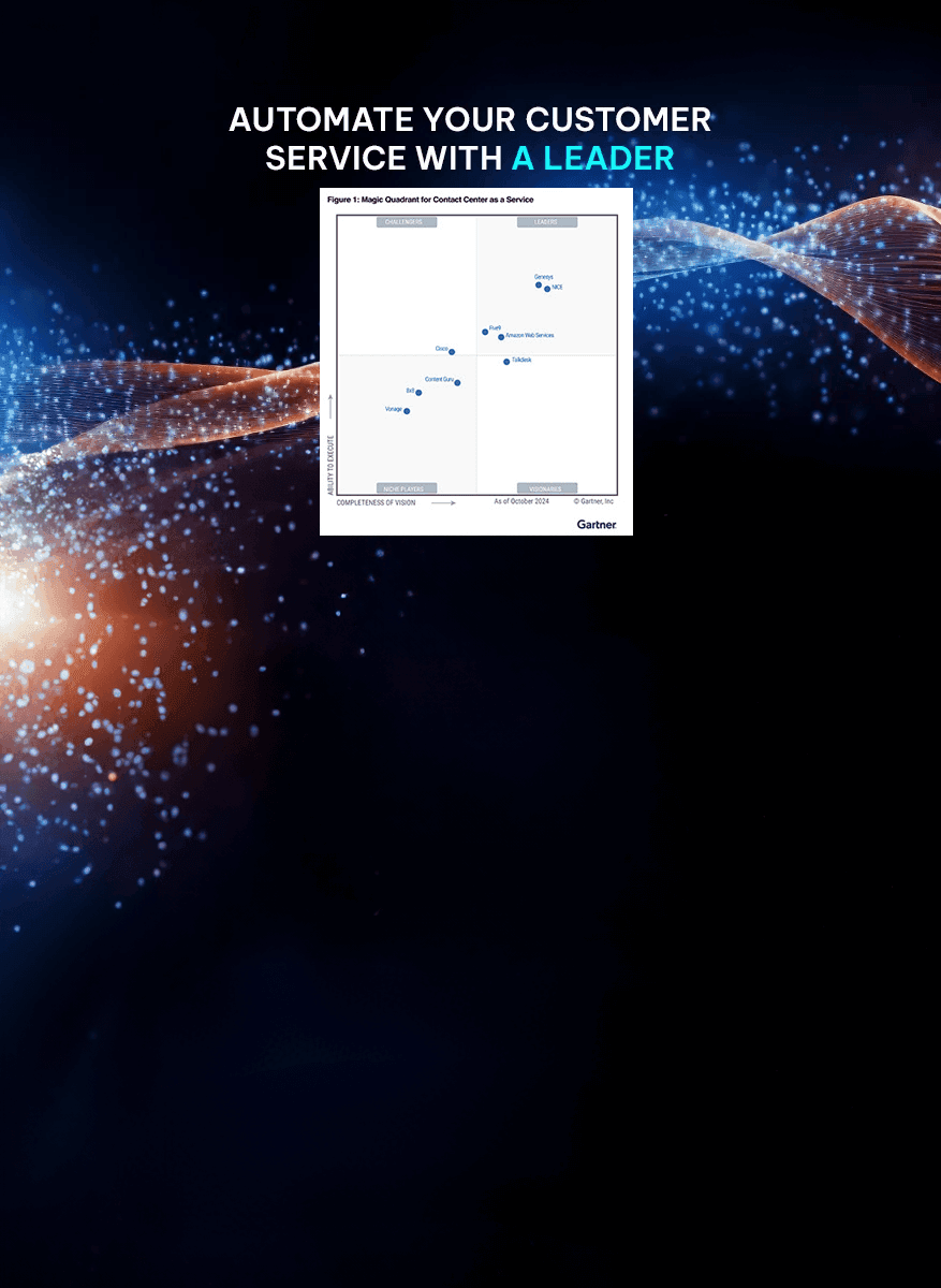 NICE Named a Leader in the 2024 Gartner® Magic Quadrant™ for Contact Center as a Service